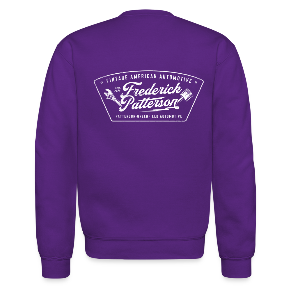 Fredrick Patterson - Crewneck Sweatshirt - purple