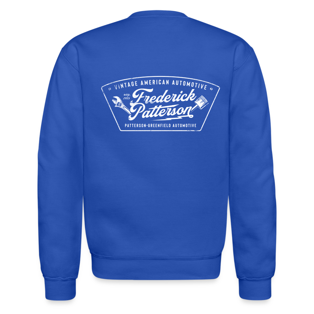 Fredrick Patterson - Crewneck Sweatshirt - royal blue