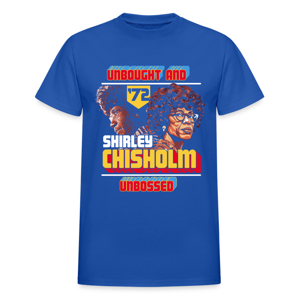 Shirley Chisholm  - Gildan Ultra Cotton Adult T-Shirt - royal blue