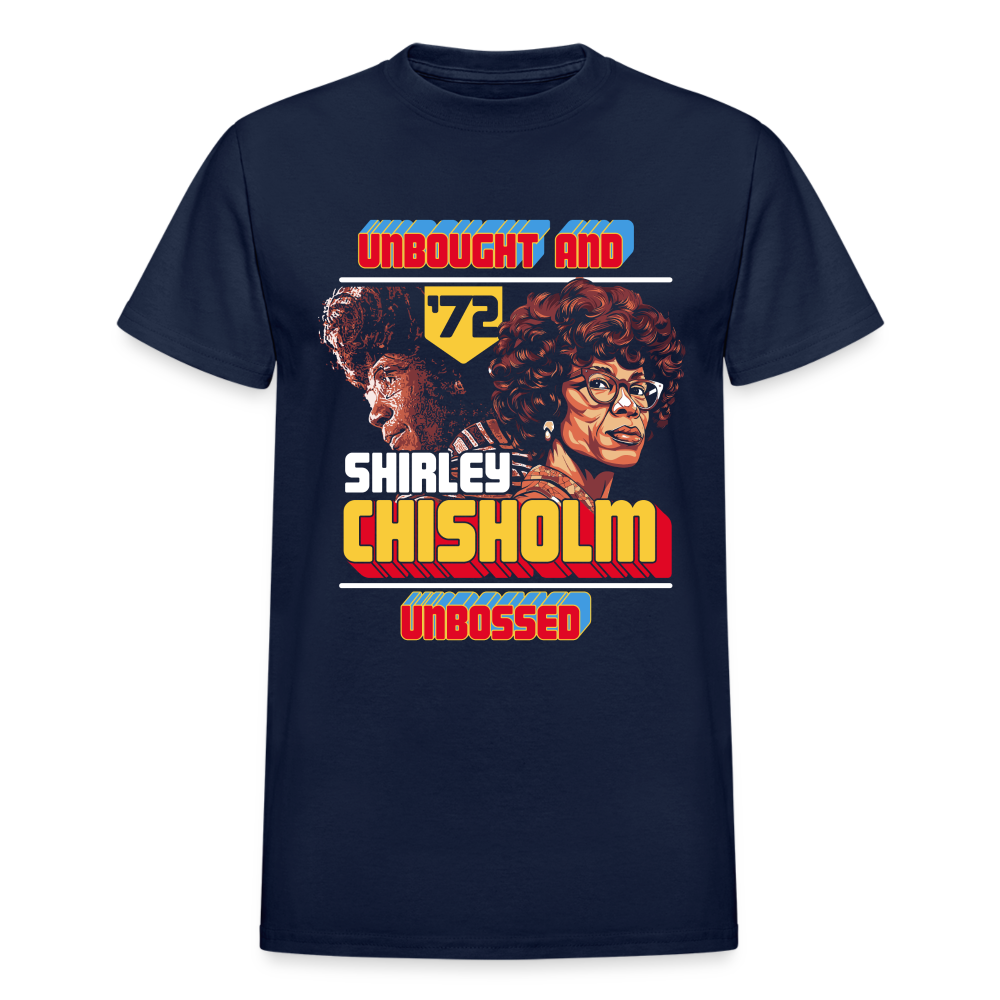 Shirley Chisholm  - Gildan Ultra Cotton Adult T-Shirt - navy