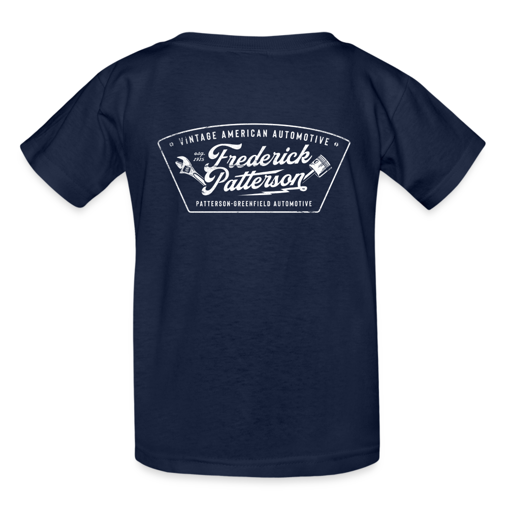 FRED PATTERSON - Gildan Ultra Cotton Youth T-Shirt - navy