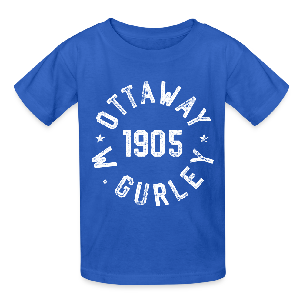 Ottaway W Gurley - Gildan Ultra Cotton Youth T-Shirt - royal blue