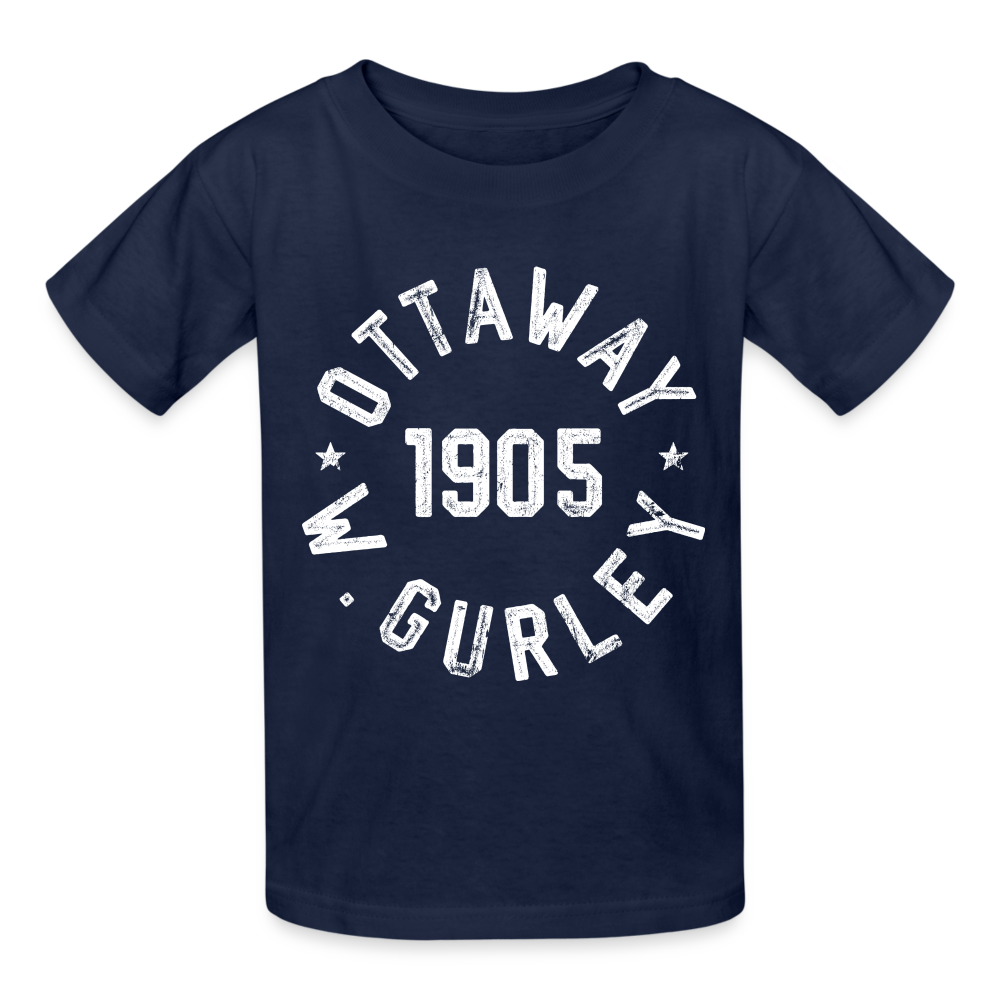 Ottaway W Gurley - Gildan Ultra Cotton Youth T-Shirt - navy