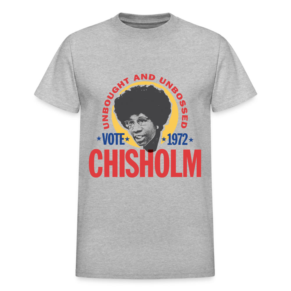 SEN. SHIRLEY CHISHOLM - Gildan Ultra Cotton Adult T-Shirt - heather gray