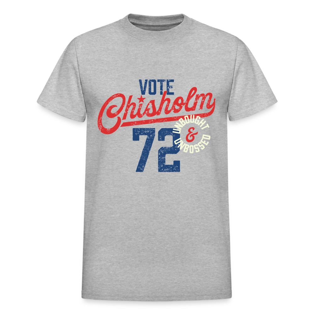 SENATOR SHIRLEY CHISHOLM - Gildan Ultra Cotton Adult T-Shirt - heather gray