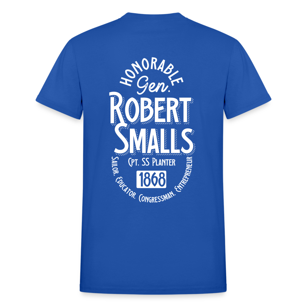 Captain Robert Smalls - Gildan Ultra Cotton Adult T-Shirt - royal blue