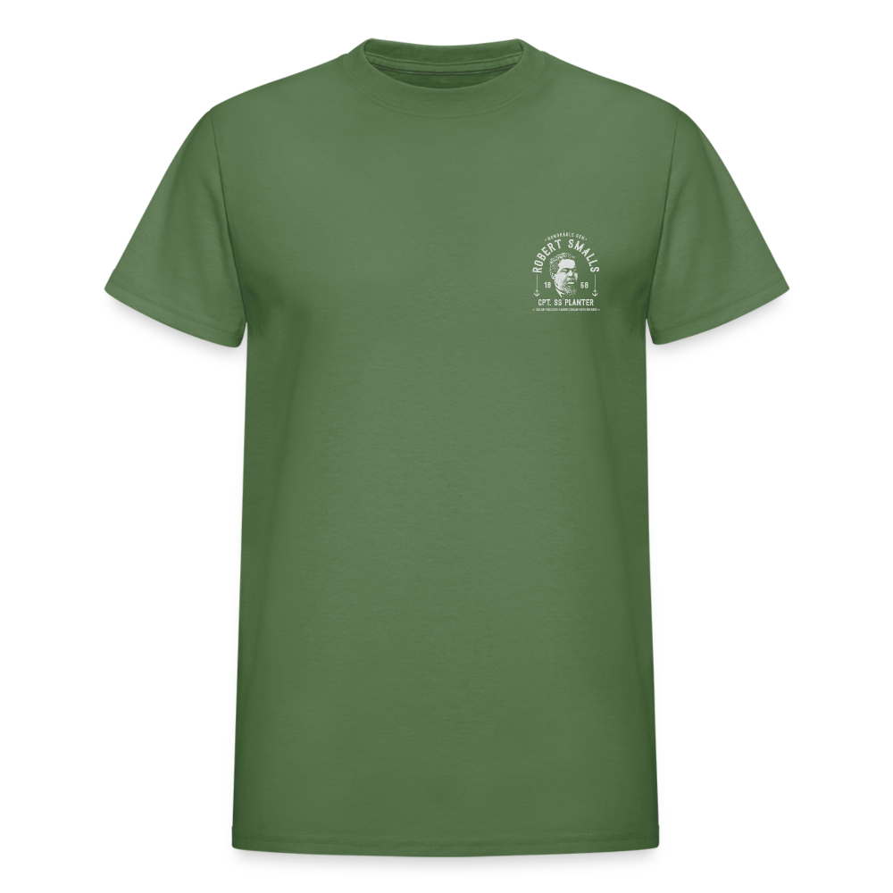 Captain Robert Smalls - Gildan Ultra Cotton Adult T-Shirt - military green