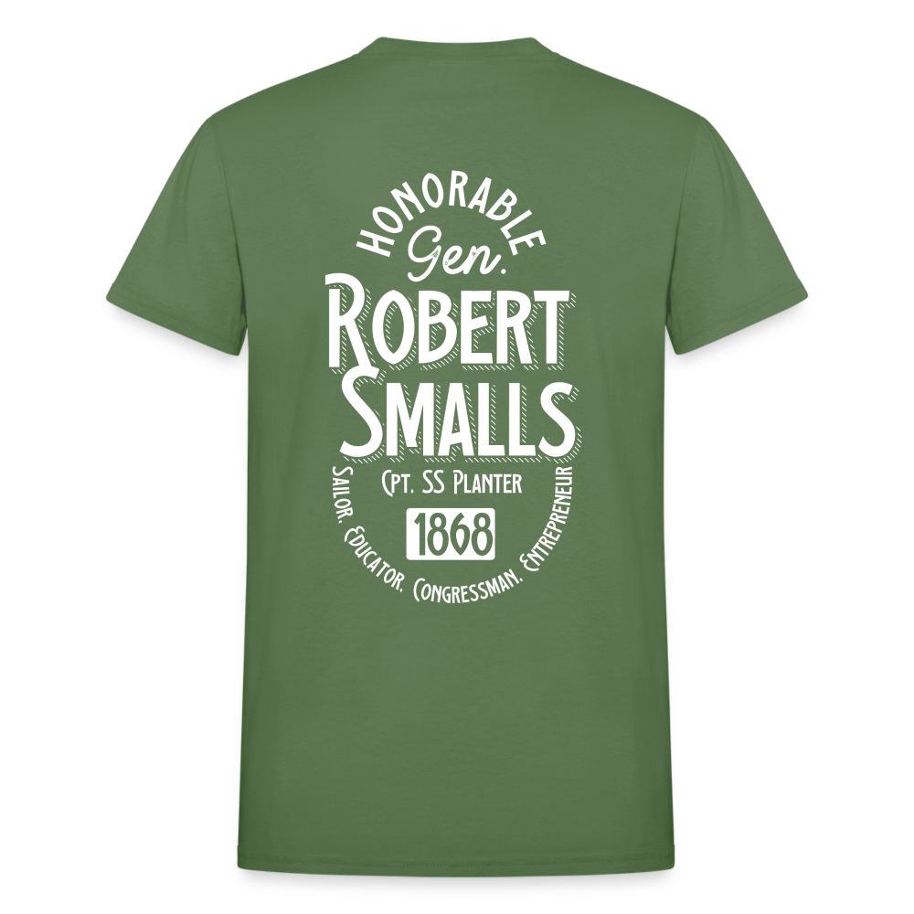 Captain Robert Smalls - Gildan Ultra Cotton Adult T-Shirt - military green