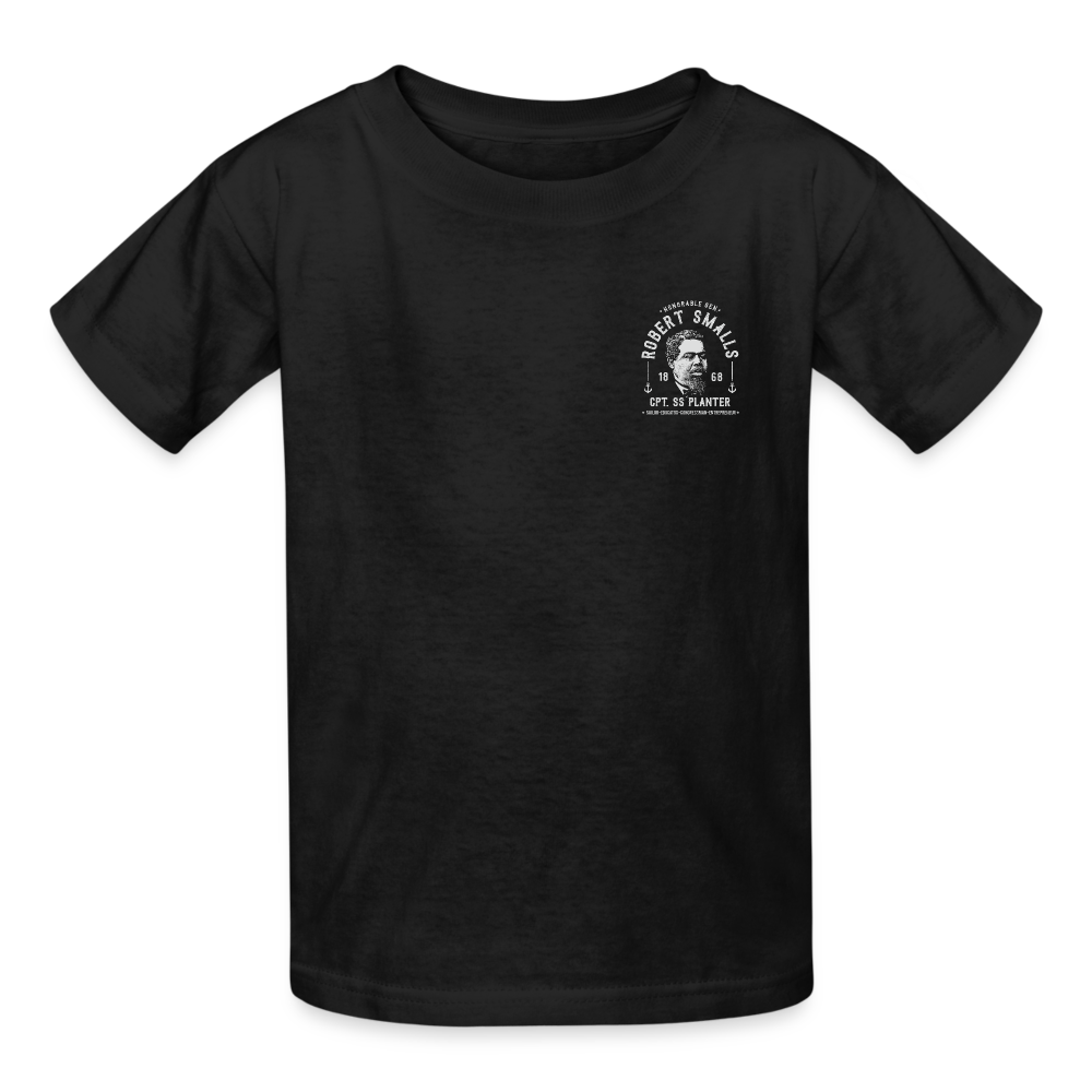 Captain Robert Smalls - Gildan Ultra Cotton Youth T-Shirt - black