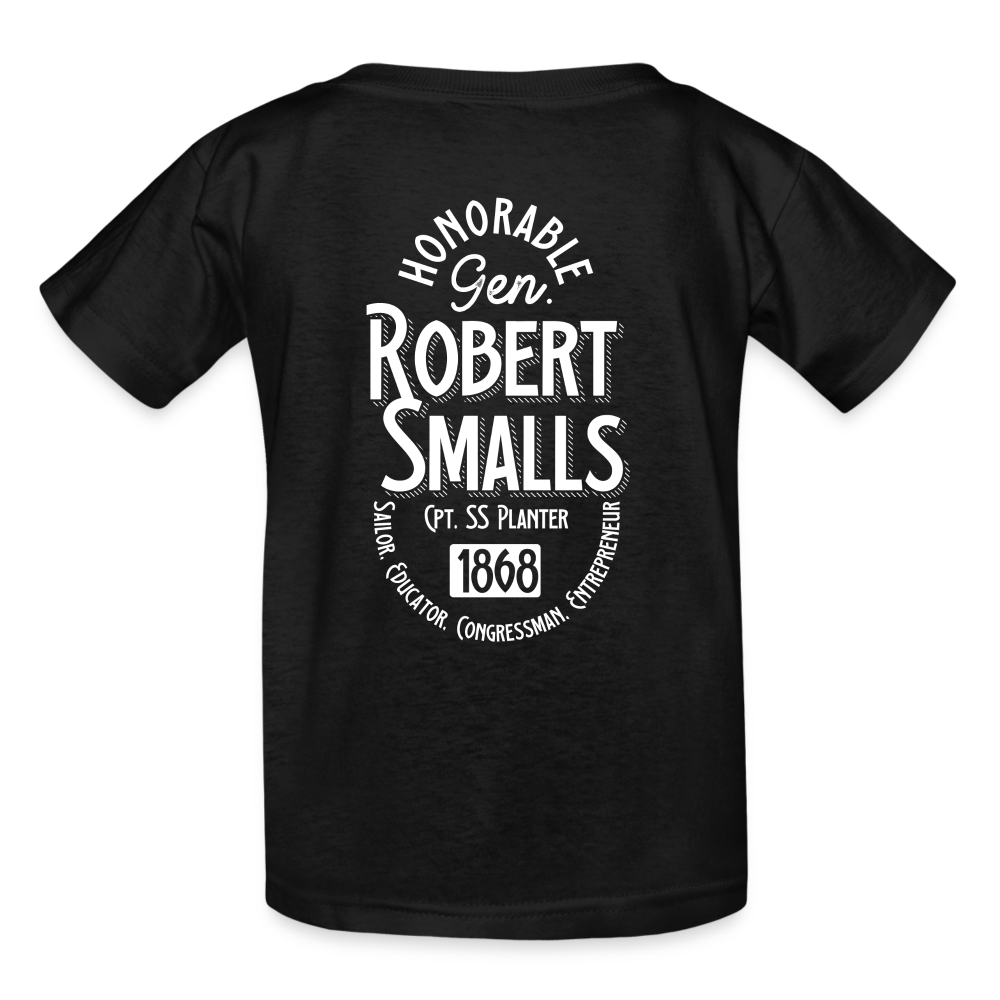 Captain Robert Smalls - Gildan Ultra Cotton Youth T-Shirt - black