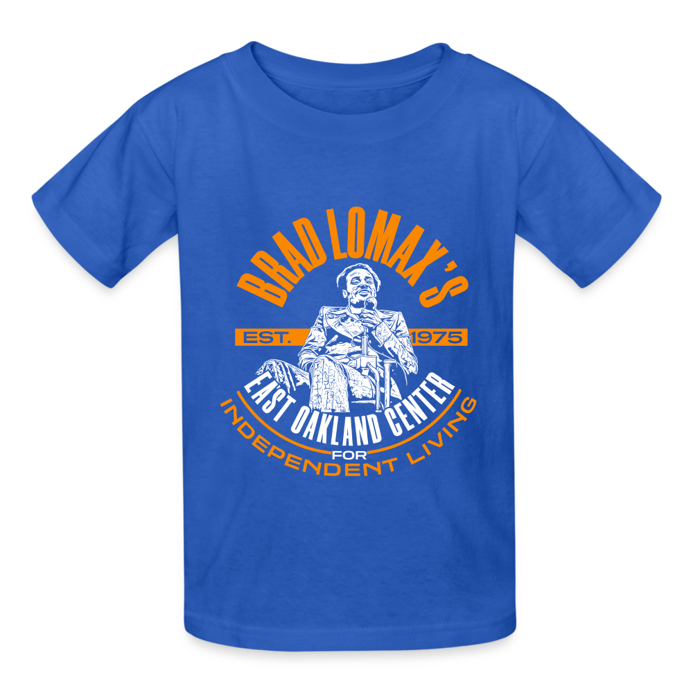 Brad Lomax - Independent Living - Gildan Ultra Cotton Youth T-Shirt - royal blue