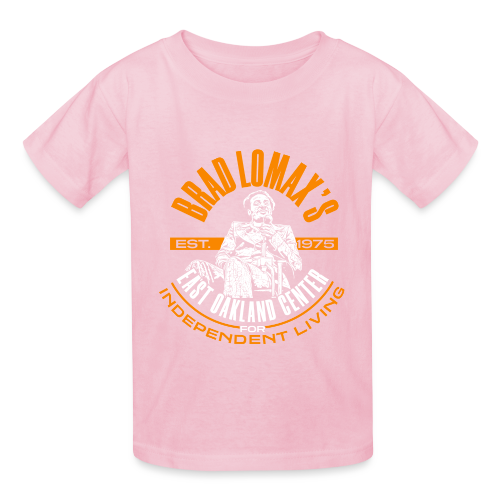 Brad Lomax - Independent Living - Gildan Ultra Cotton Youth T-Shirt - light pink