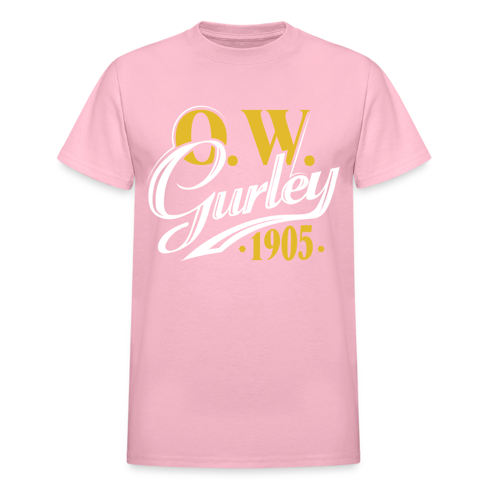 O.W. GURLEY - GREENWOOD - Gildan Ultra Cotton Adult T-Shirt - light pink