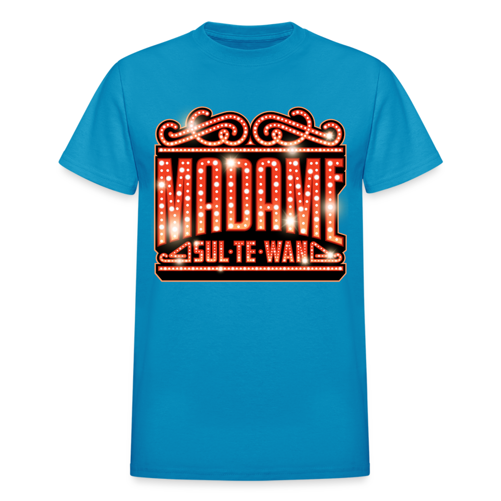 Madame Sul Te Wan - American Actor - Gildan Ultra Cotton Adult T-Shirt - turquoise