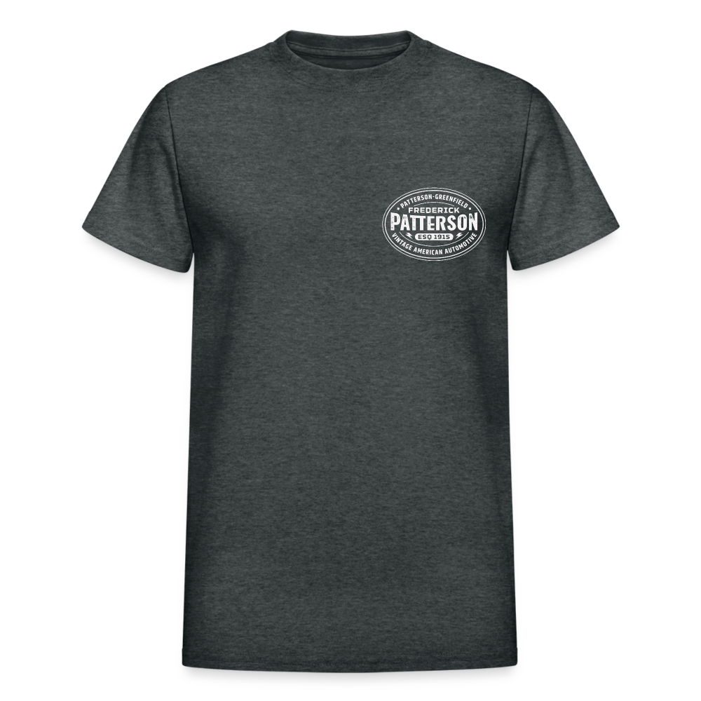 FREDERICK PATTERSON - AUTOMAKER LOGO OVAL - Gildan Ultra Cotton Adult T-Shirt - deep heather