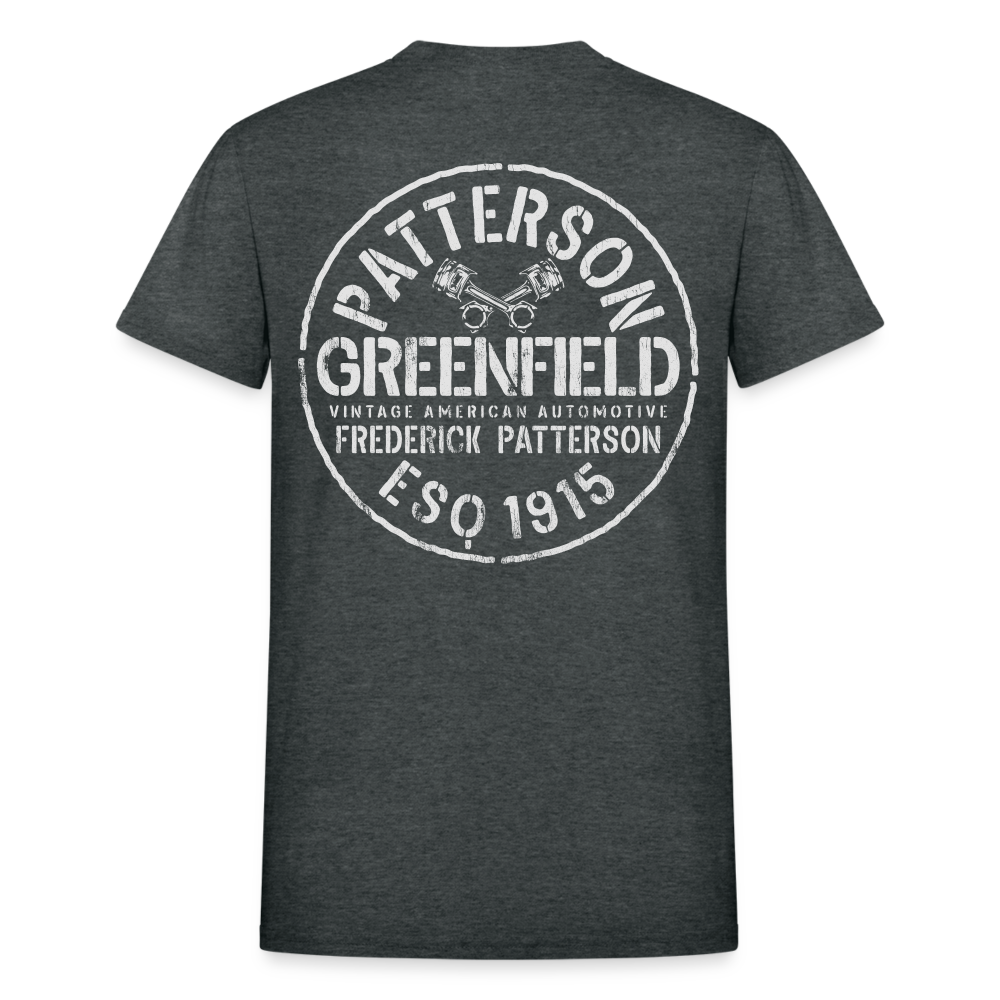 FREDERICK PATTERSON - AUTOMAKER LOGO OVAL - Gildan Ultra Cotton Adult T-Shirt - deep heather