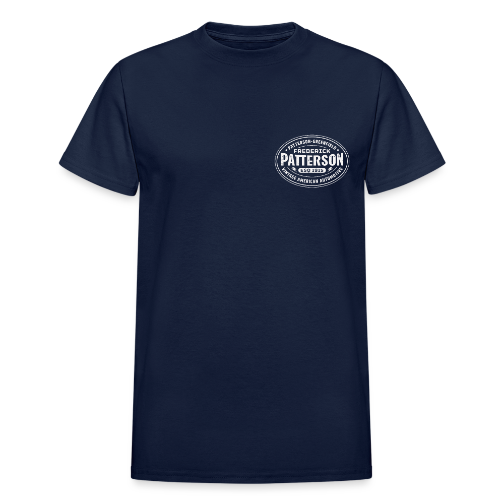 FREDERICK PATTERSON - AUTOMAKER LOGO OVAL - Gildan Ultra Cotton Adult T-Shirt - navy