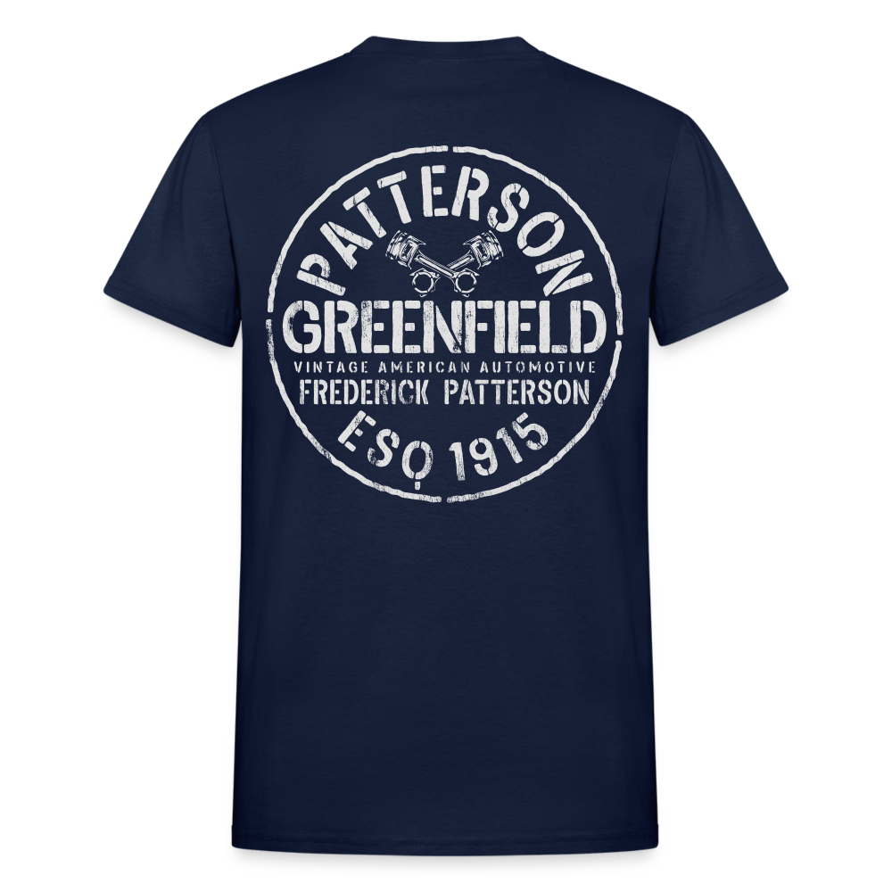 FREDERICK PATTERSON - AUTOMAKER LOGO OVAL - Gildan Ultra Cotton Adult T-Shirt - navy