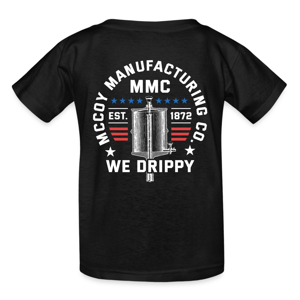 Elijah McCoy Manufacturing - Gildan Ultra Cotton Youth T-Shirt - black