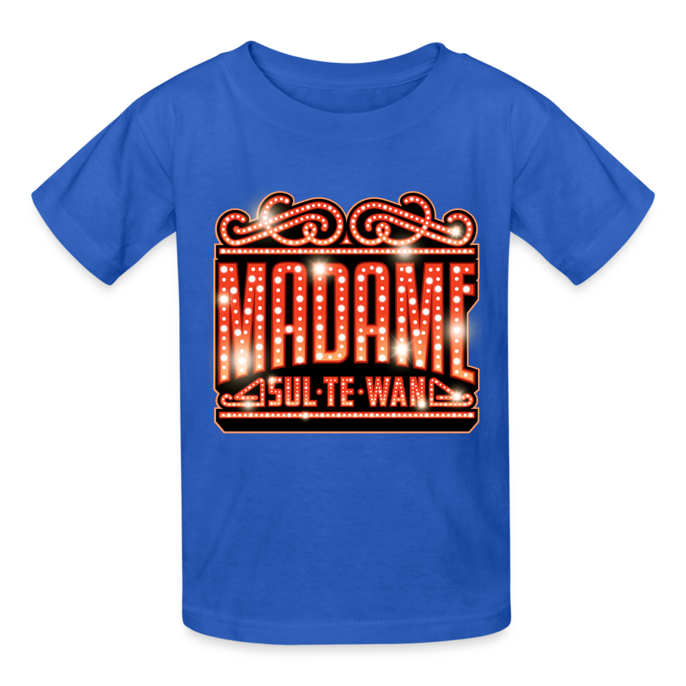 Madame Sul Te Wan - American Actor - Gildan Ultra Cotton Youth T-Shirt - royal blue