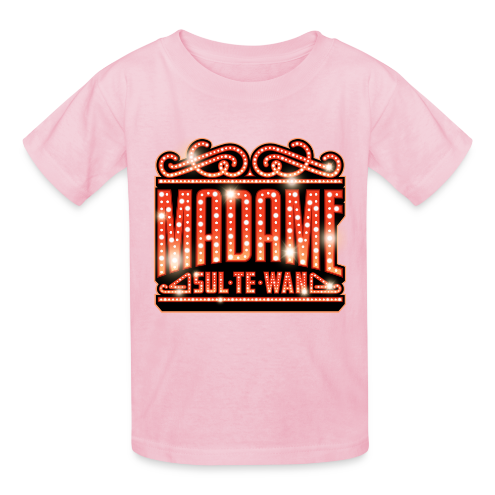 Madame Sul Te Wan - American Actor - Gildan Ultra Cotton Youth T-Shirt - light pink