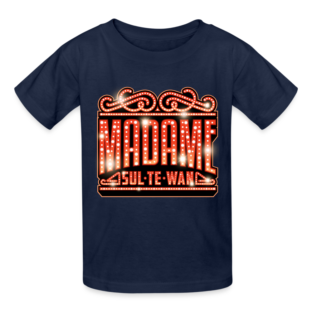 Madame Sul Te Wan - American Actor - Gildan Ultra Cotton Youth T-Shirt - navy