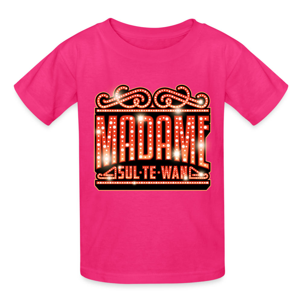 Madame Sul Te Wan - American Actor - Gildan Ultra Cotton Youth T-Shirt - fuchsia