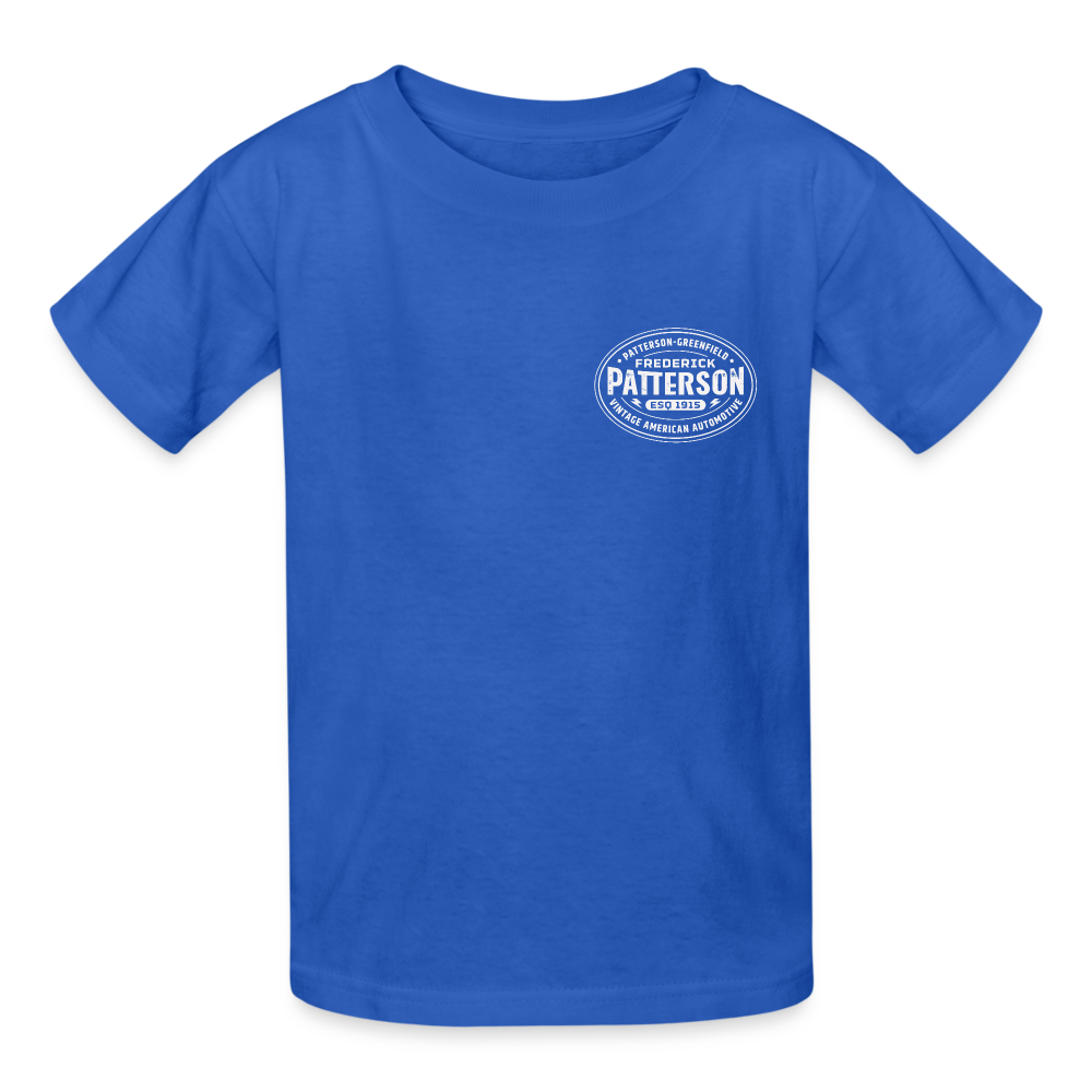 FREDERICK PATTERSON - AUTOMAKER LOGO OVAL - Gildan Ultra Cotton Youth T-Shirt - royal blue