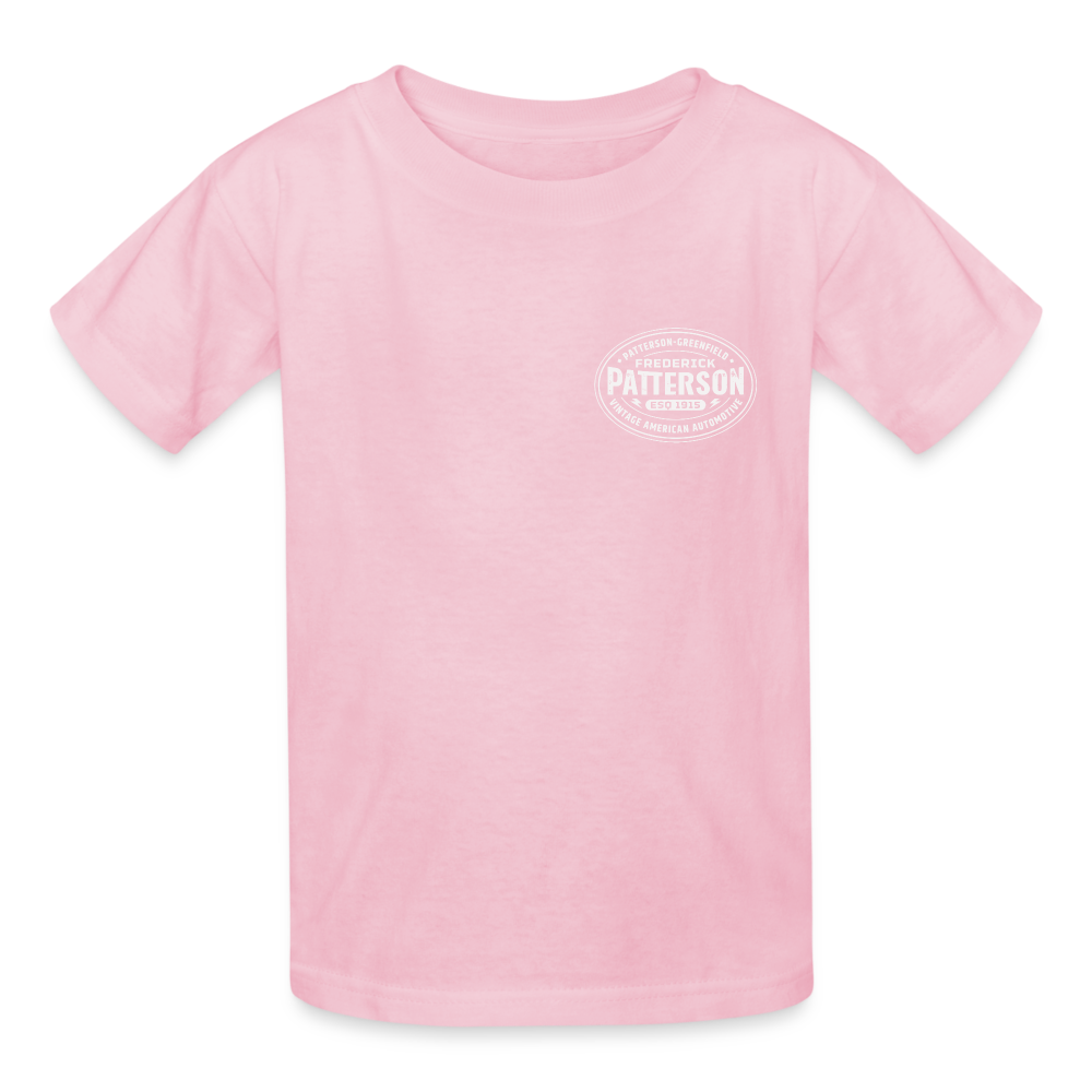 FREDERICK PATTERSON - AUTOMAKER LOGO OVAL - Gildan Ultra Cotton Youth T-Shirt - light pink