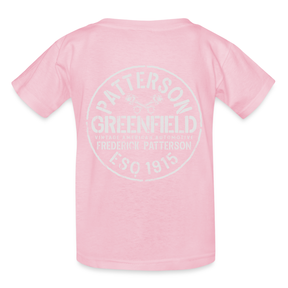 FREDERICK PATTERSON - AUTOMAKER LOGO OVAL - Gildan Ultra Cotton Youth T-Shirt - light pink