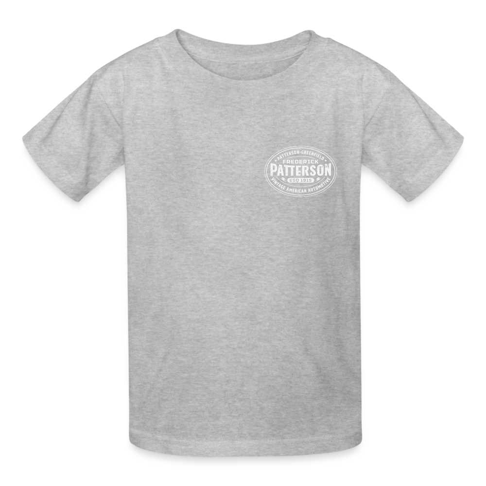 FREDERICK PATTERSON - AUTOMAKER LOGO OVAL - Gildan Ultra Cotton Youth T-Shirt - heather gray