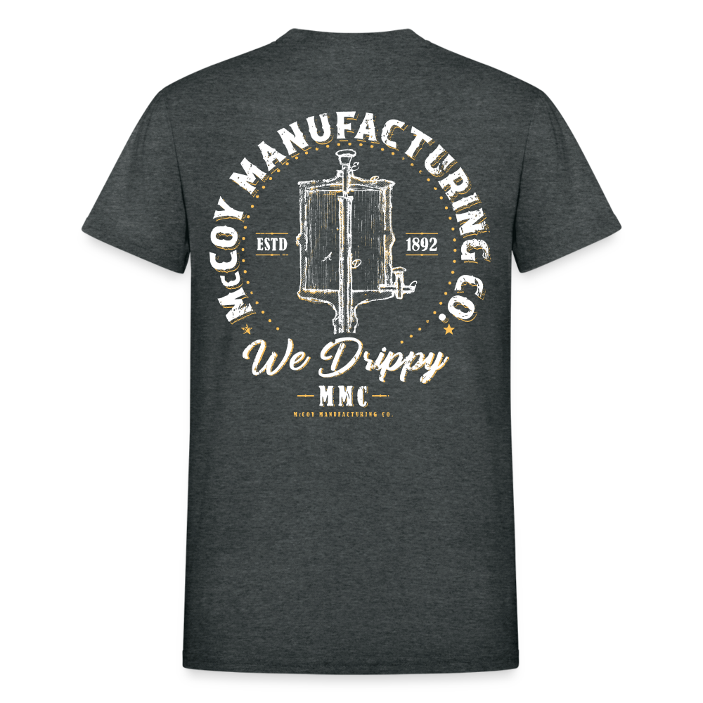 Elijah McCoy Manufacturing - Gildan Ultra Cotton Adult T-Shirt - deep heather