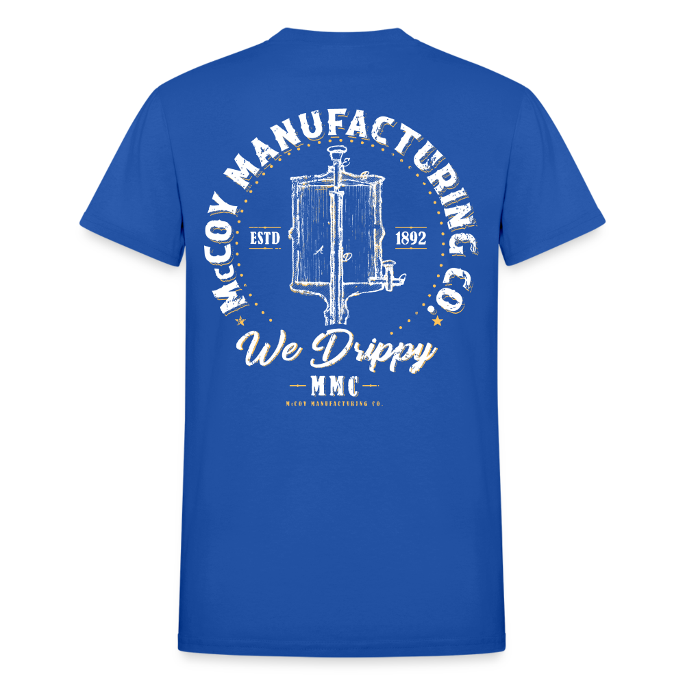 Elijah McCoy Manufacturing - Gildan Ultra Cotton Adult T-Shirt - royal blue