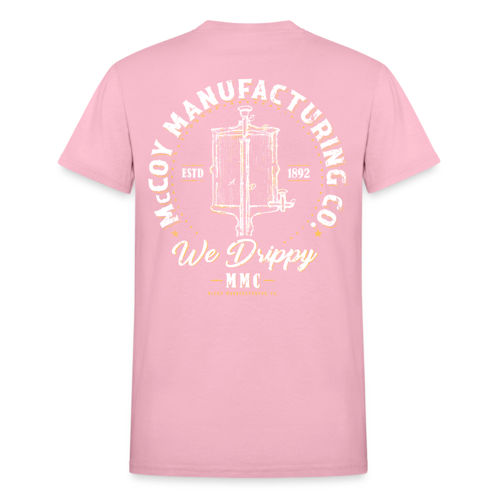 Elijah McCoy Manufacturing - Gildan Ultra Cotton Adult T-Shirt - light pink