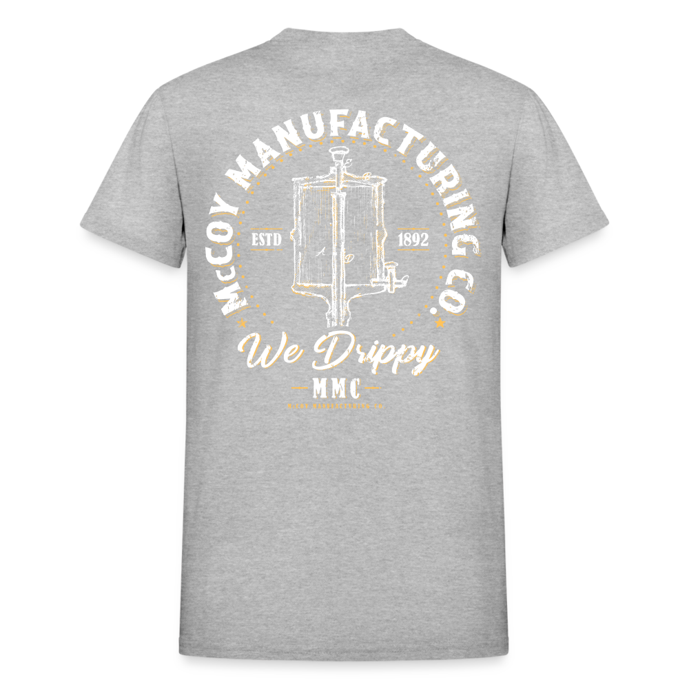 Elijah McCoy Manufacturing - Gildan Ultra Cotton Adult T-Shirt - heather gray