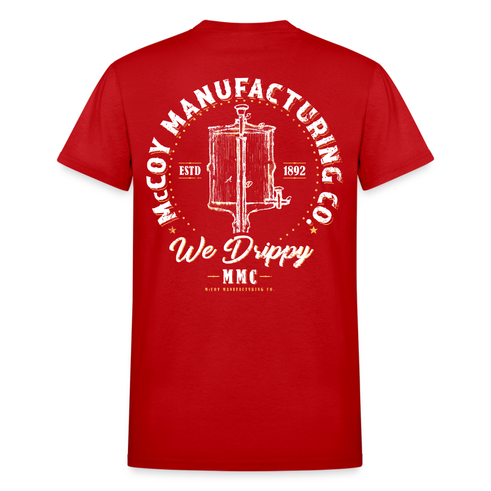 Elijah McCoy Manufacturing - Gildan Ultra Cotton Adult T-Shirt - red