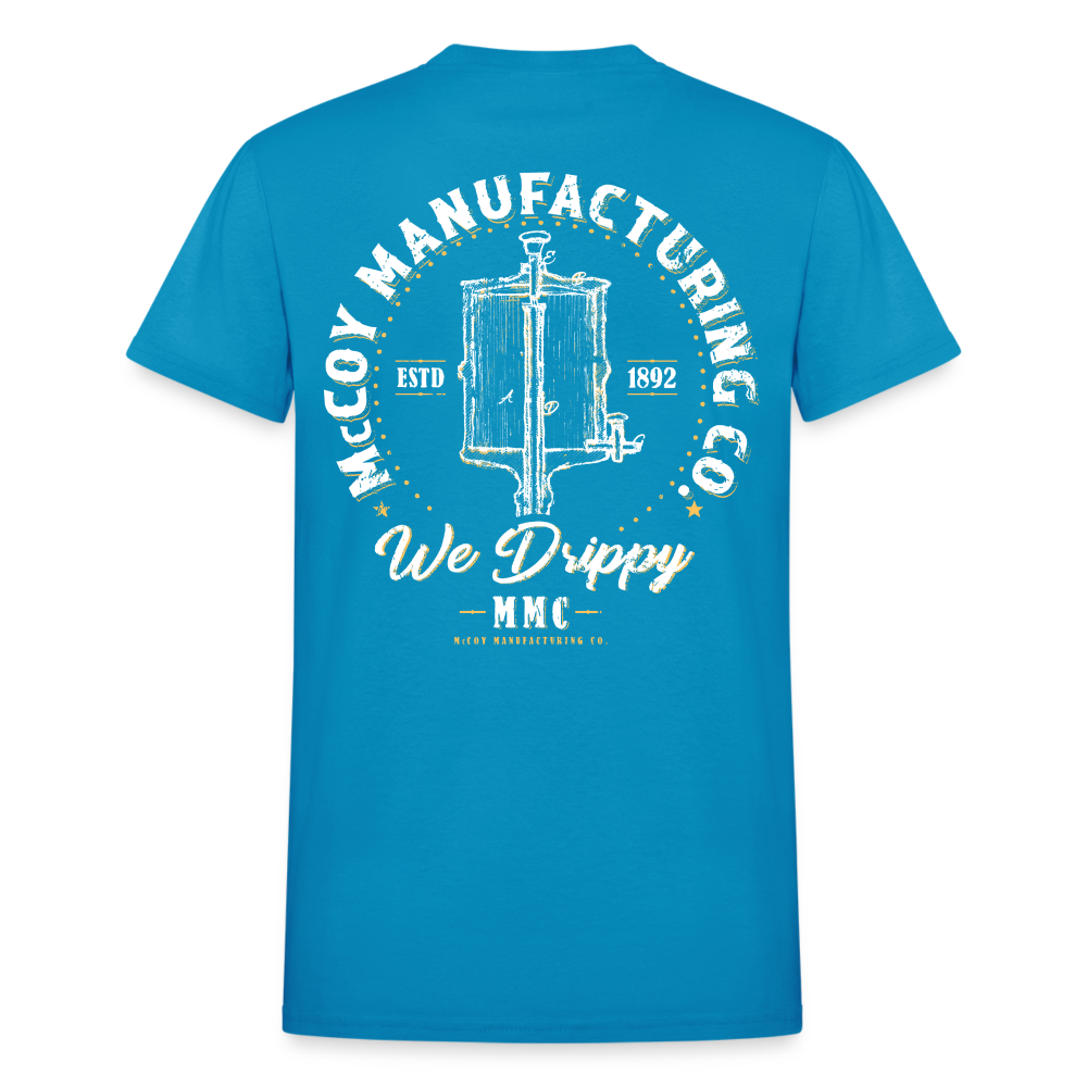 Elijah McCoy Manufacturing - Gildan Ultra Cotton Adult T-Shirt - turquoise