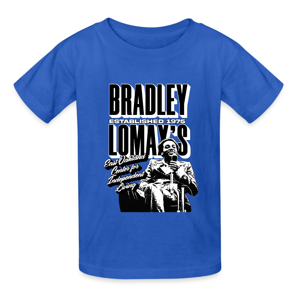 Bradley Lomax 1975 - Gildan Ultra Cotton Youth T-Shirt - royal blue