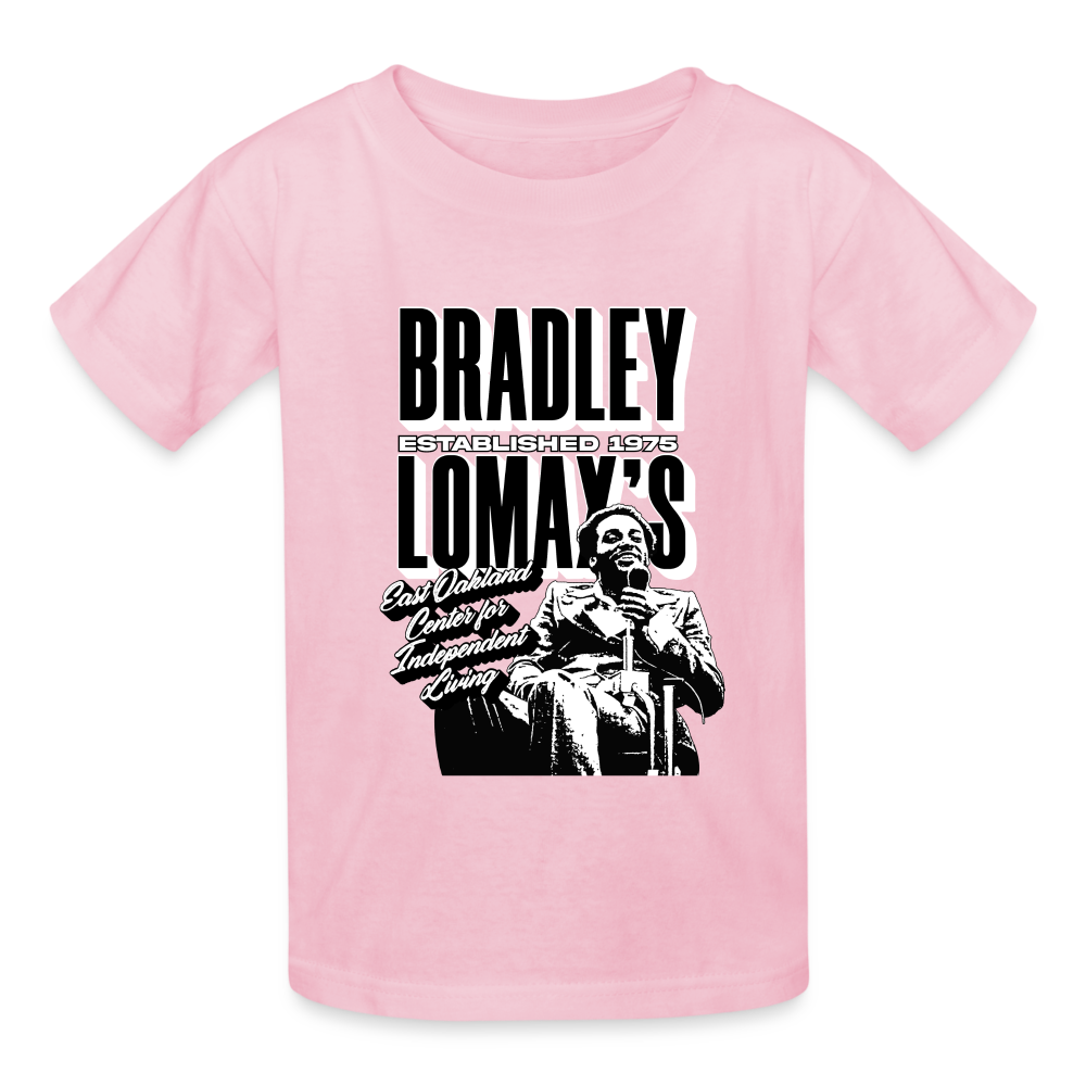 Bradley Lomax 1975 - Gildan Ultra Cotton Youth T-Shirt - light pink