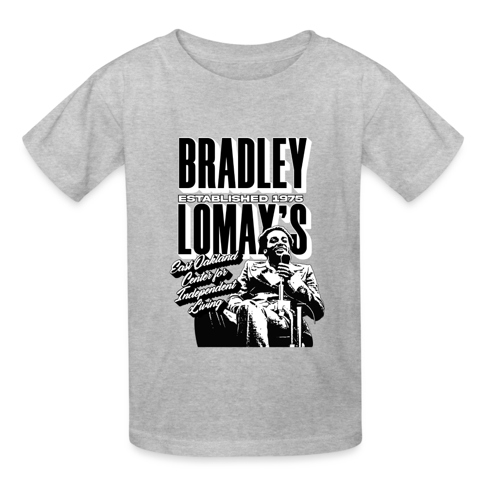 Bradley Lomax 1975 - Gildan Ultra Cotton Youth T-Shirt - heather gray