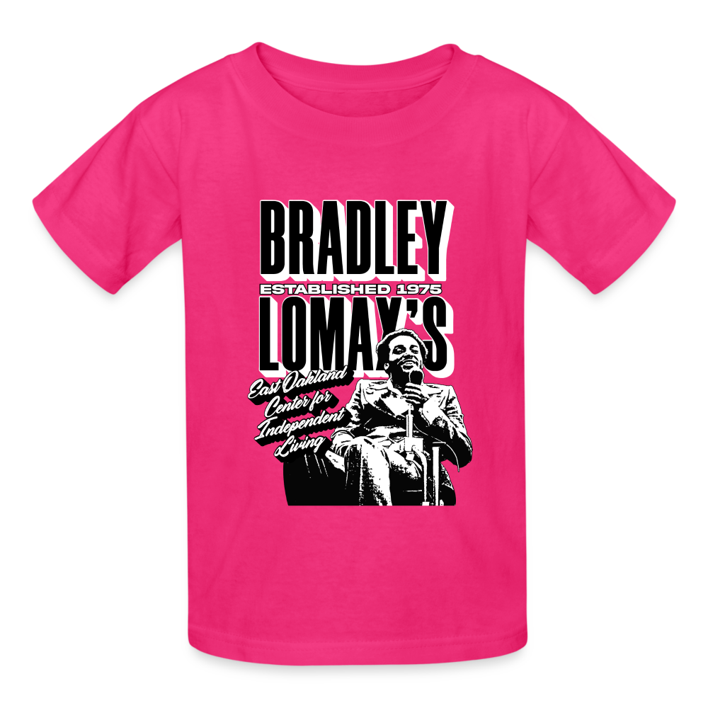 Bradley Lomax 1975 - Gildan Ultra Cotton Youth T-Shirt - fuchsia