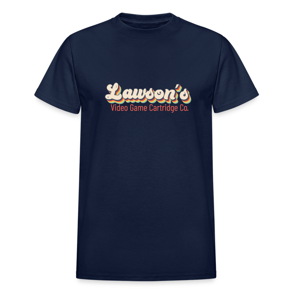 Jerry Lawson's Video Game Cartridge Co. - Gildan Ultra Cotton Adult T-Shirt - navy