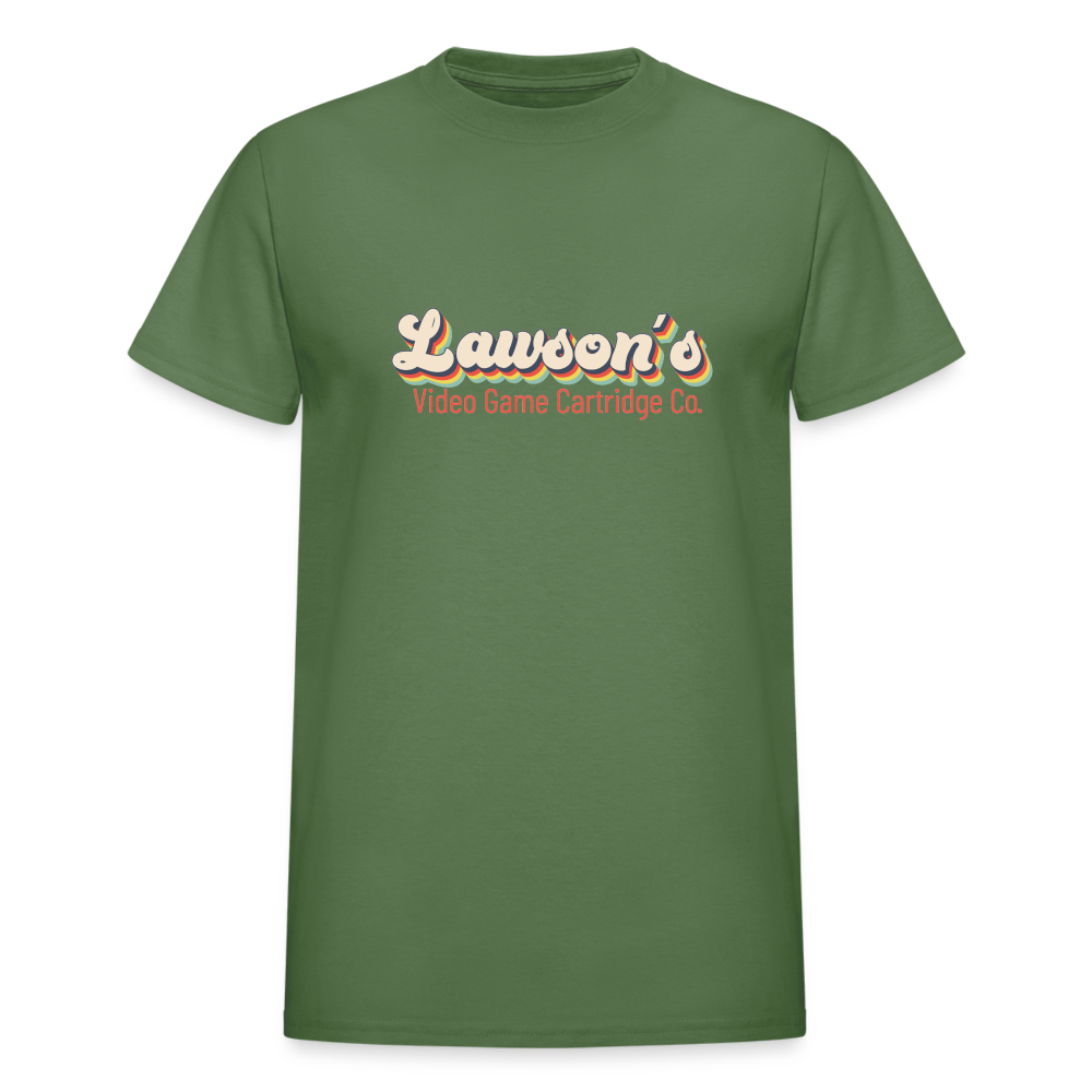 Jerry Lawson's Video Game Cartridge Co. - Gildan Ultra Cotton Adult T-Shirt - military green