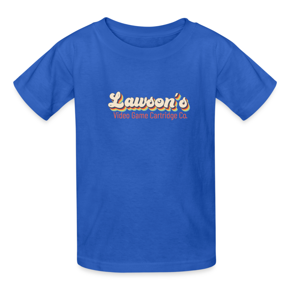 Jerry Lawson's Video Game Cartridge Co. - Gildan Ultra Cotton Youth T-Shirt - royal blue