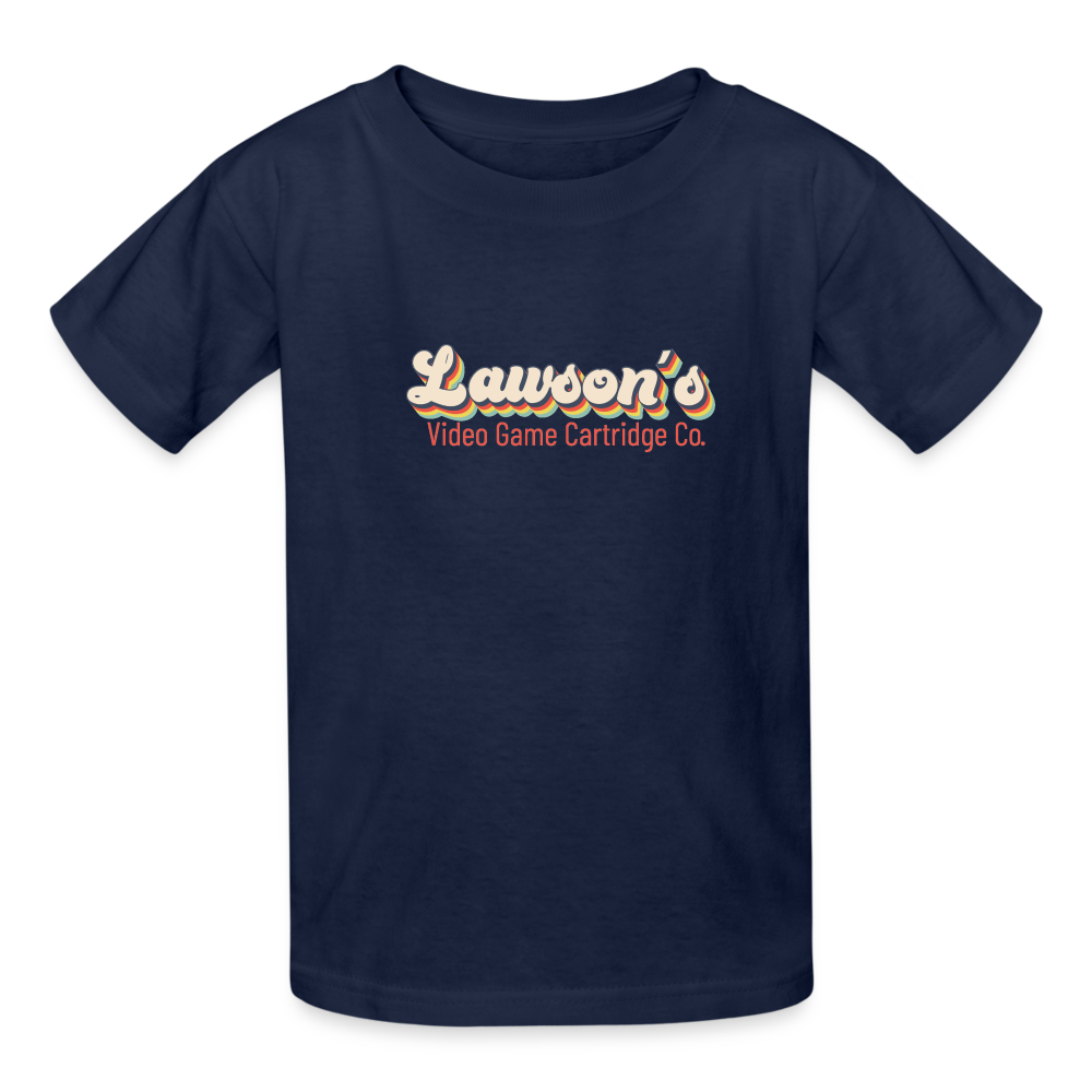 Jerry Lawson's Video Game Cartridge Co. - Gildan Ultra Cotton Youth T-Shirt - navy