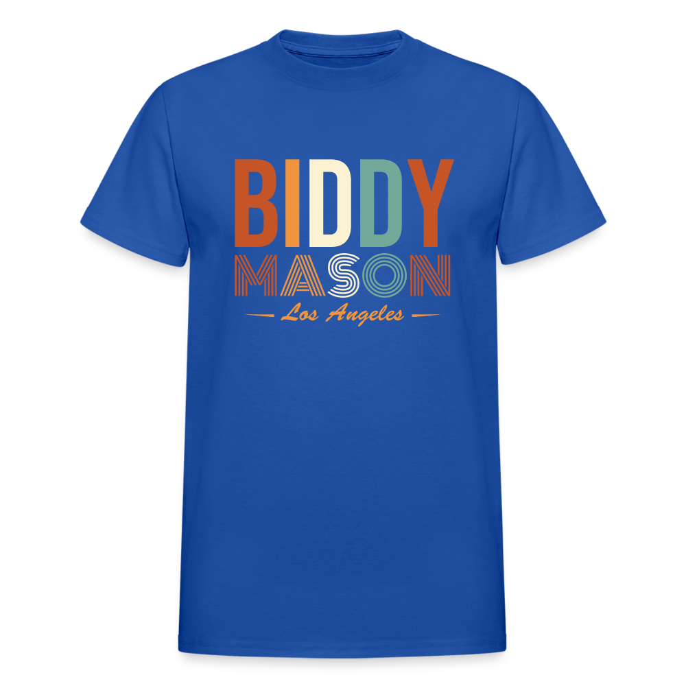 Biddy Mason - Gildan Ultra Cotton Adult T-Shirt - royal blue