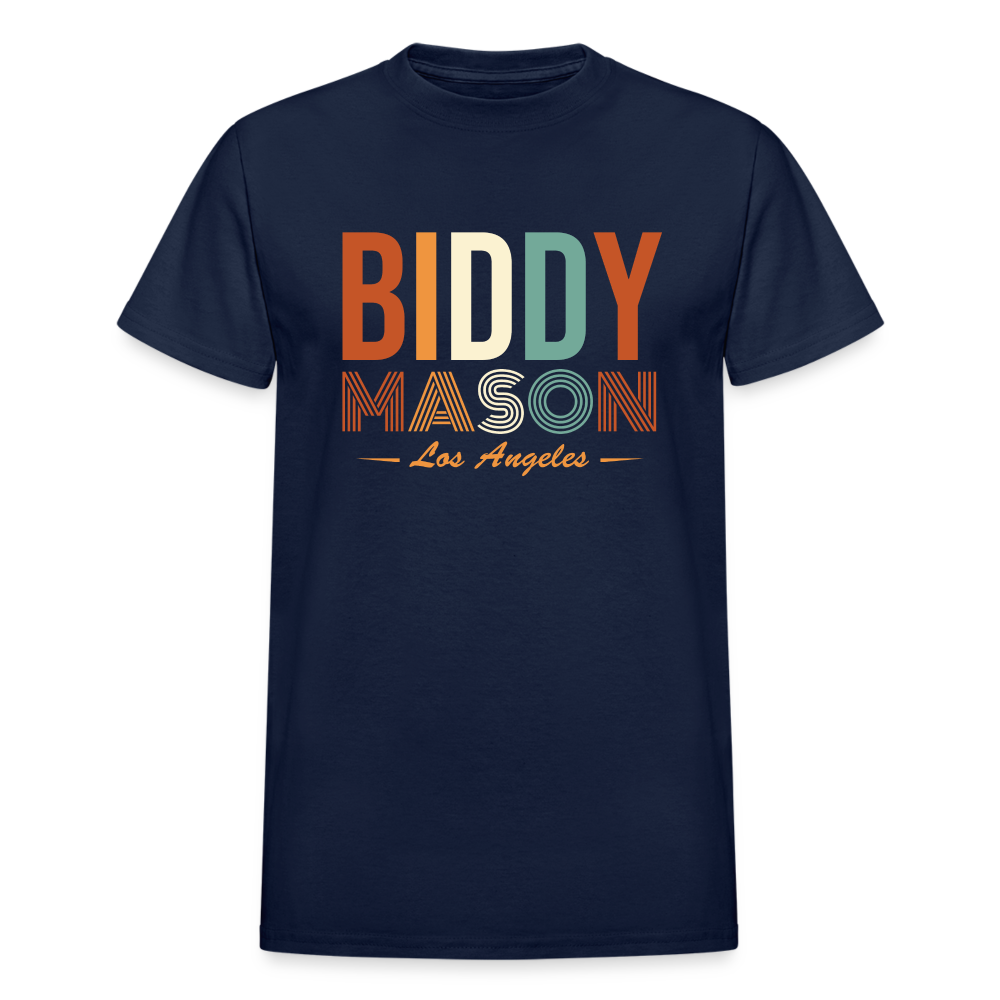 Biddy Mason - Gildan Ultra Cotton Adult T-Shirt - navy