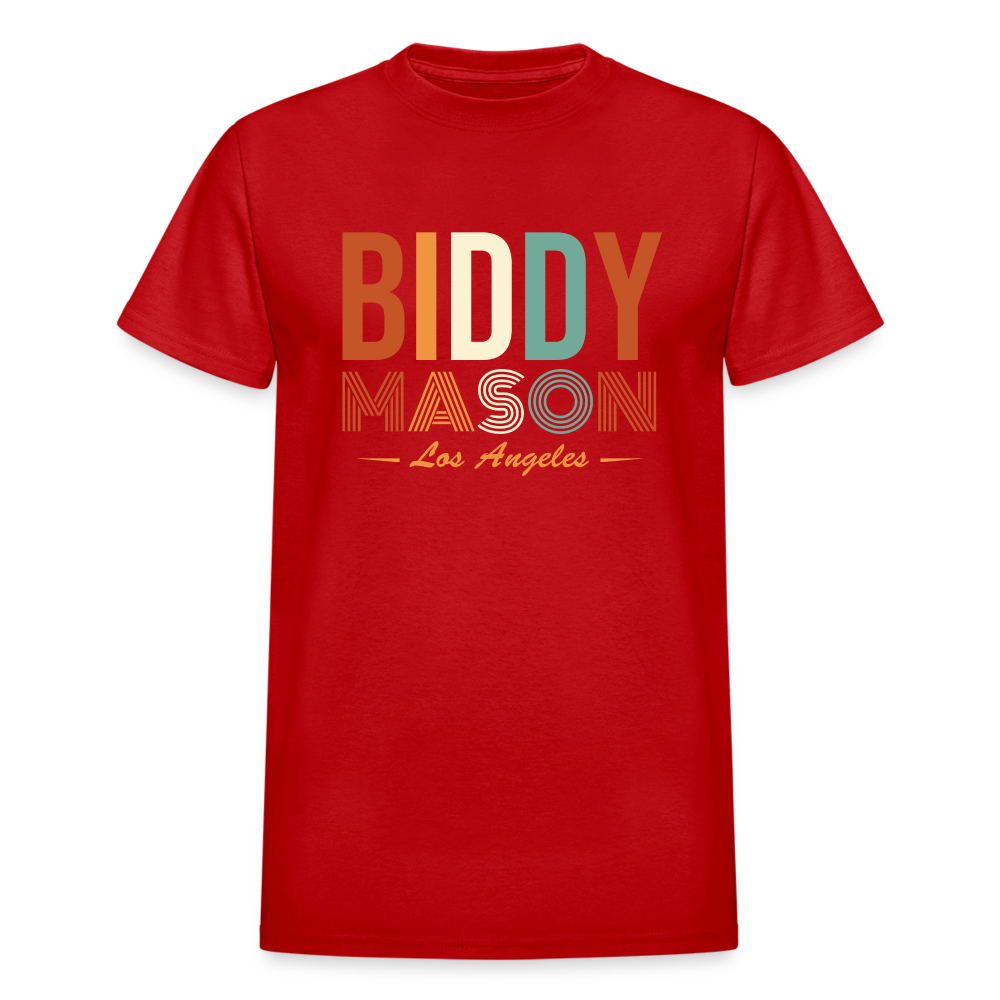 Biddy Mason - Gildan Ultra Cotton Adult T-Shirt - red