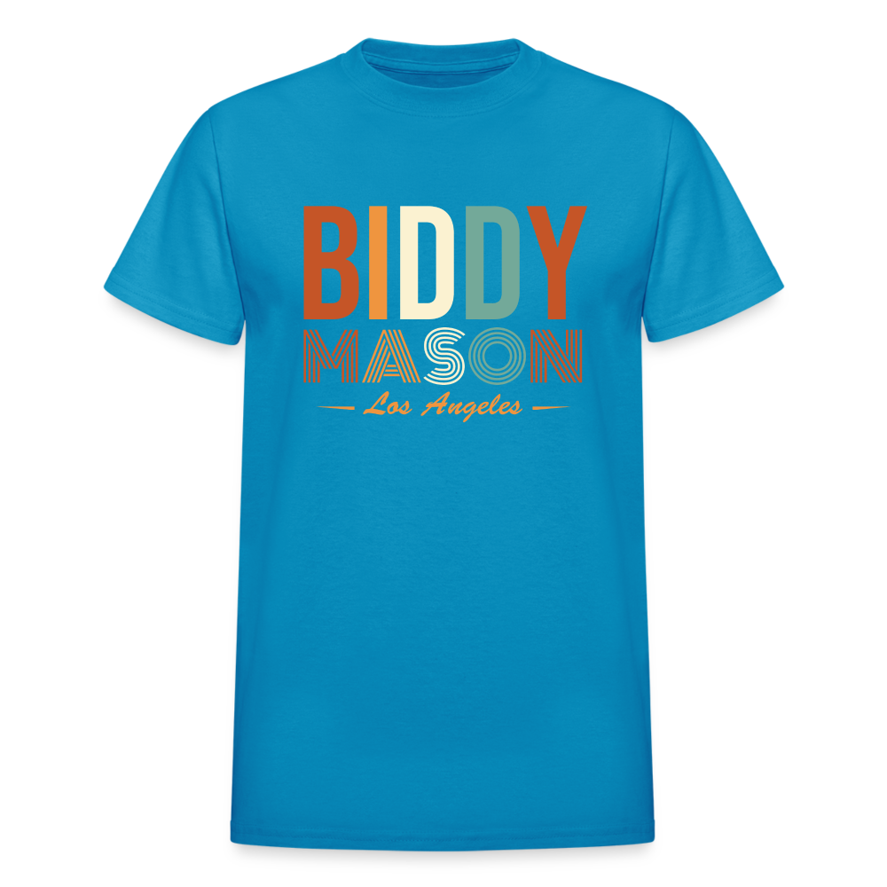 Biddy Mason - Gildan Ultra Cotton Adult T-Shirt - turquoise