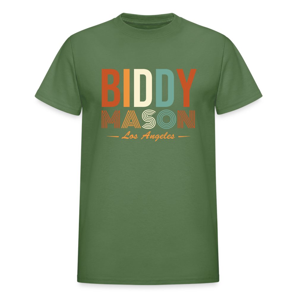 Biddy Mason - Gildan Ultra Cotton Adult T-Shirt - military green